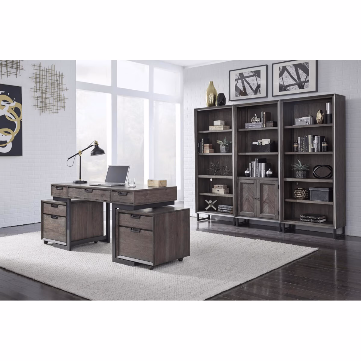 Harper Point 60" Writing Desk IHP-360WD-FSL - Image 5