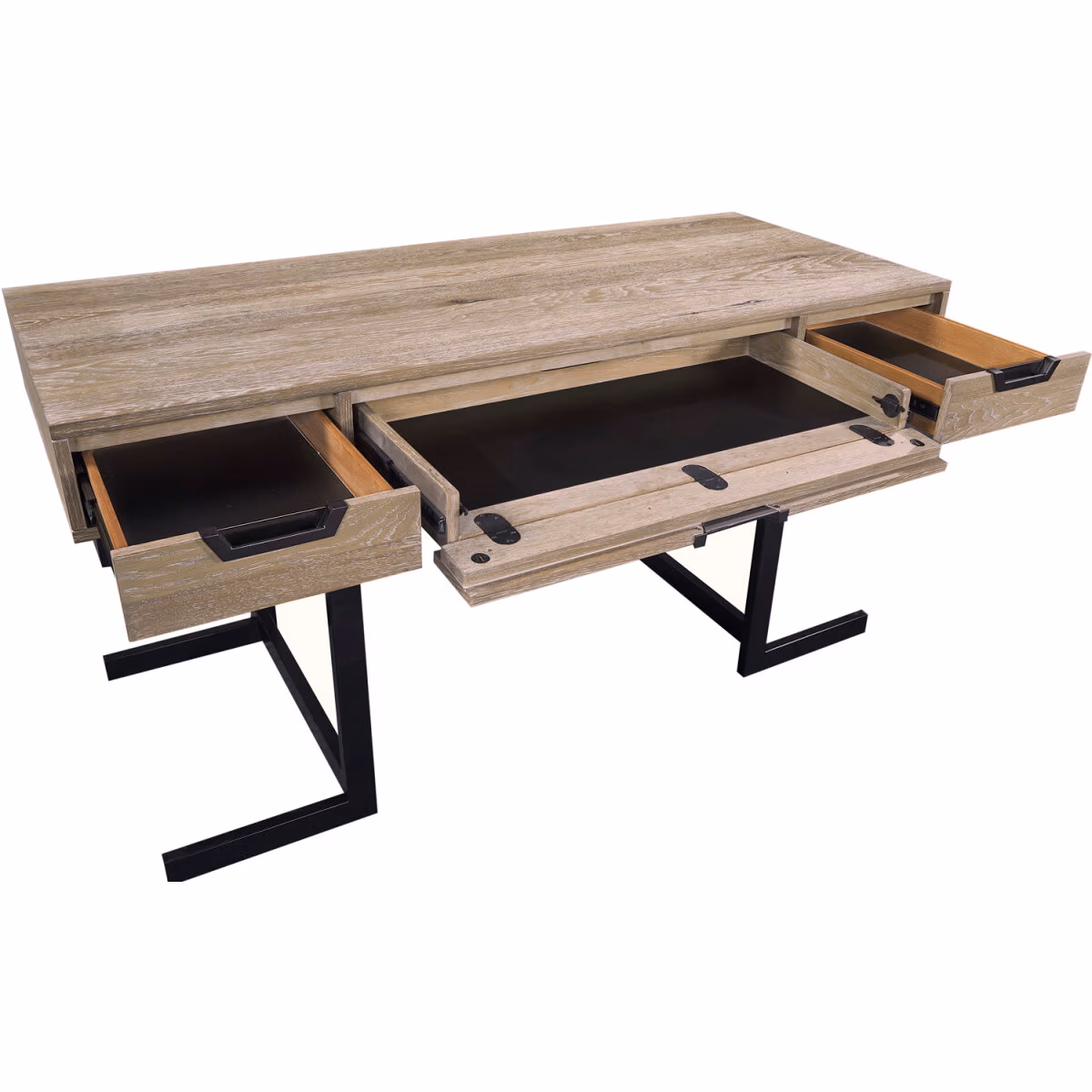 Harper Point 60" Writing Desk IHP-360WD-KHA - Image 7