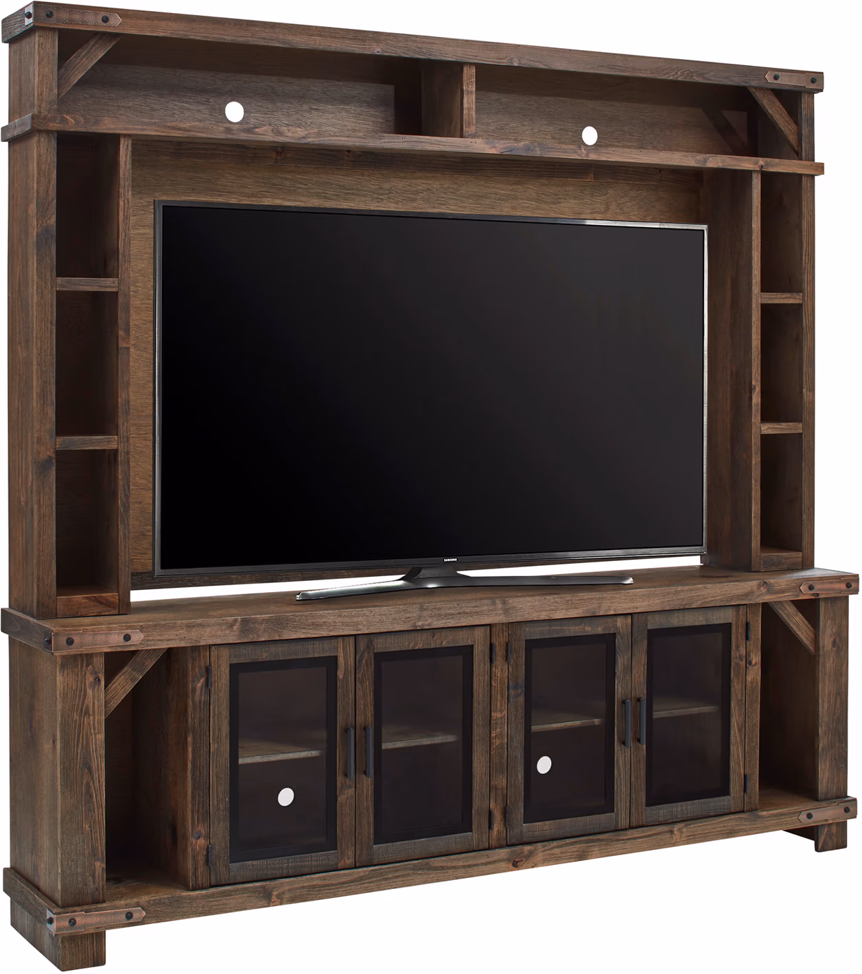 Sawyer 98" Console & Hutch WDOHEBGRP2