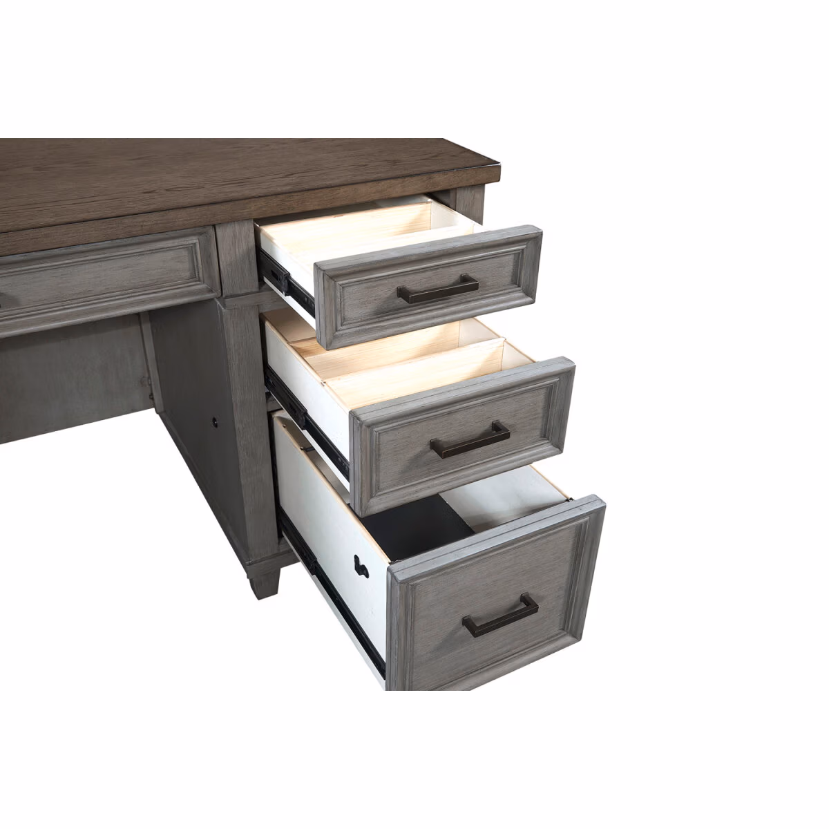 Caraway 66" Executive Desk I248-303-SLT-1 - Image 7