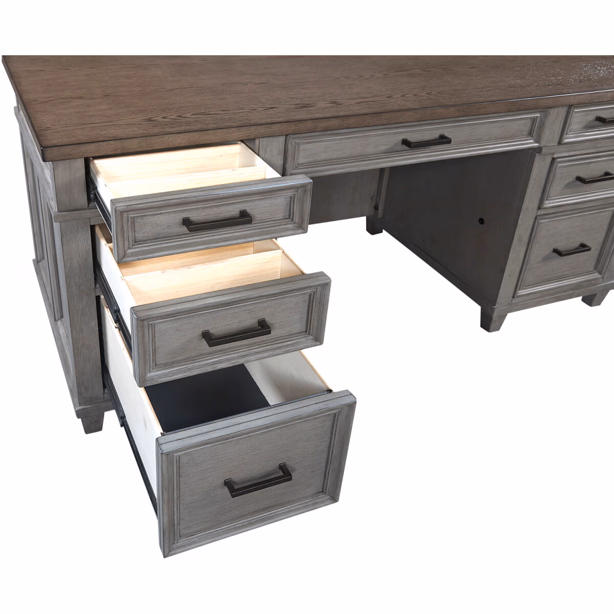 Caraway 66" Executive Desk I248-303-SLT-1 - Image 5
