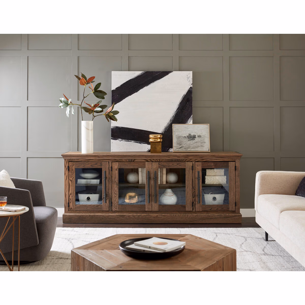Manchester 85" Console W/ 4 Doors - Image 8