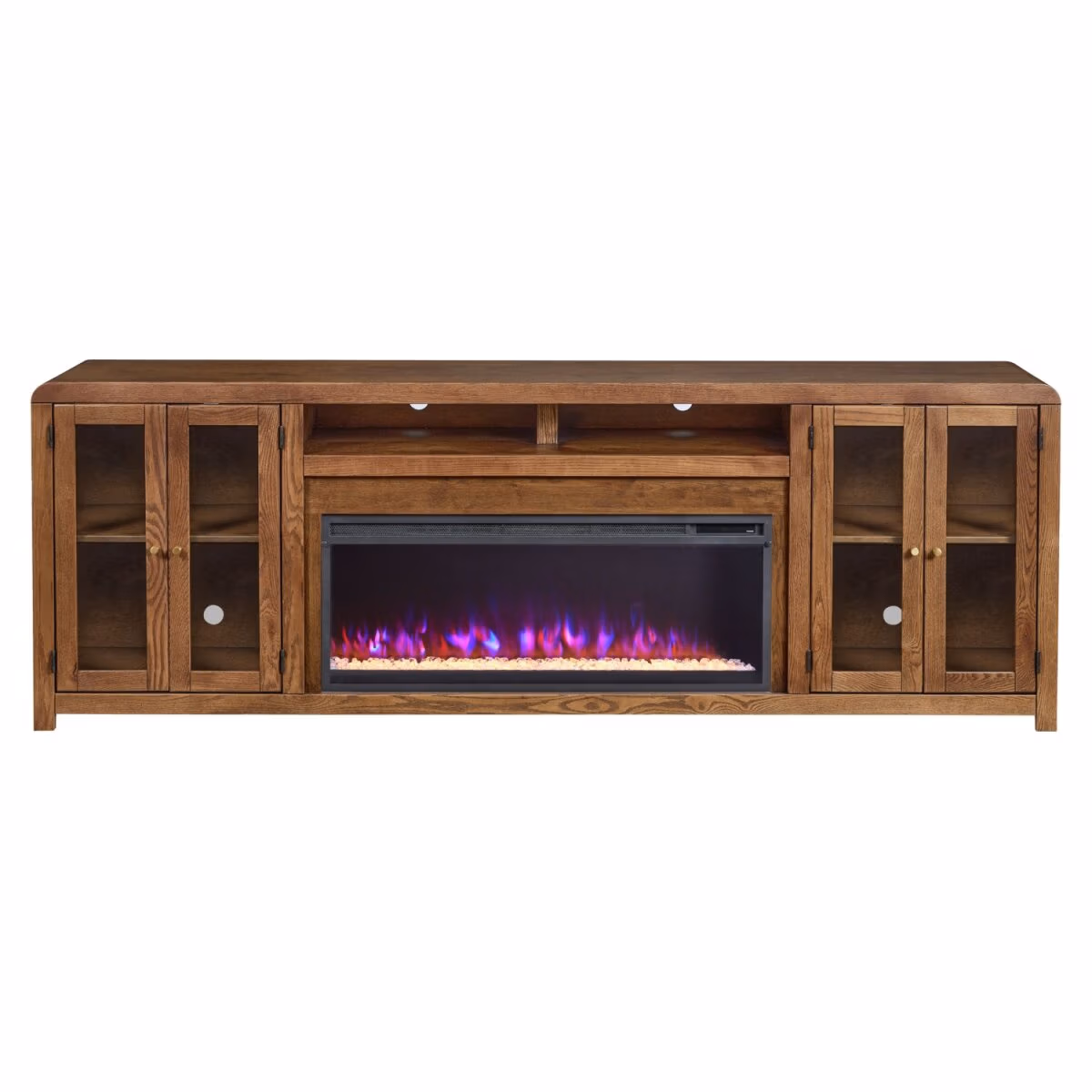 Cooper 96" Fireplace Console KOO1970-DKC - Image 4