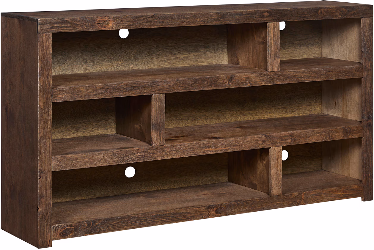 Mackenzie 73" Highboy Open Console DPP1373-SBR