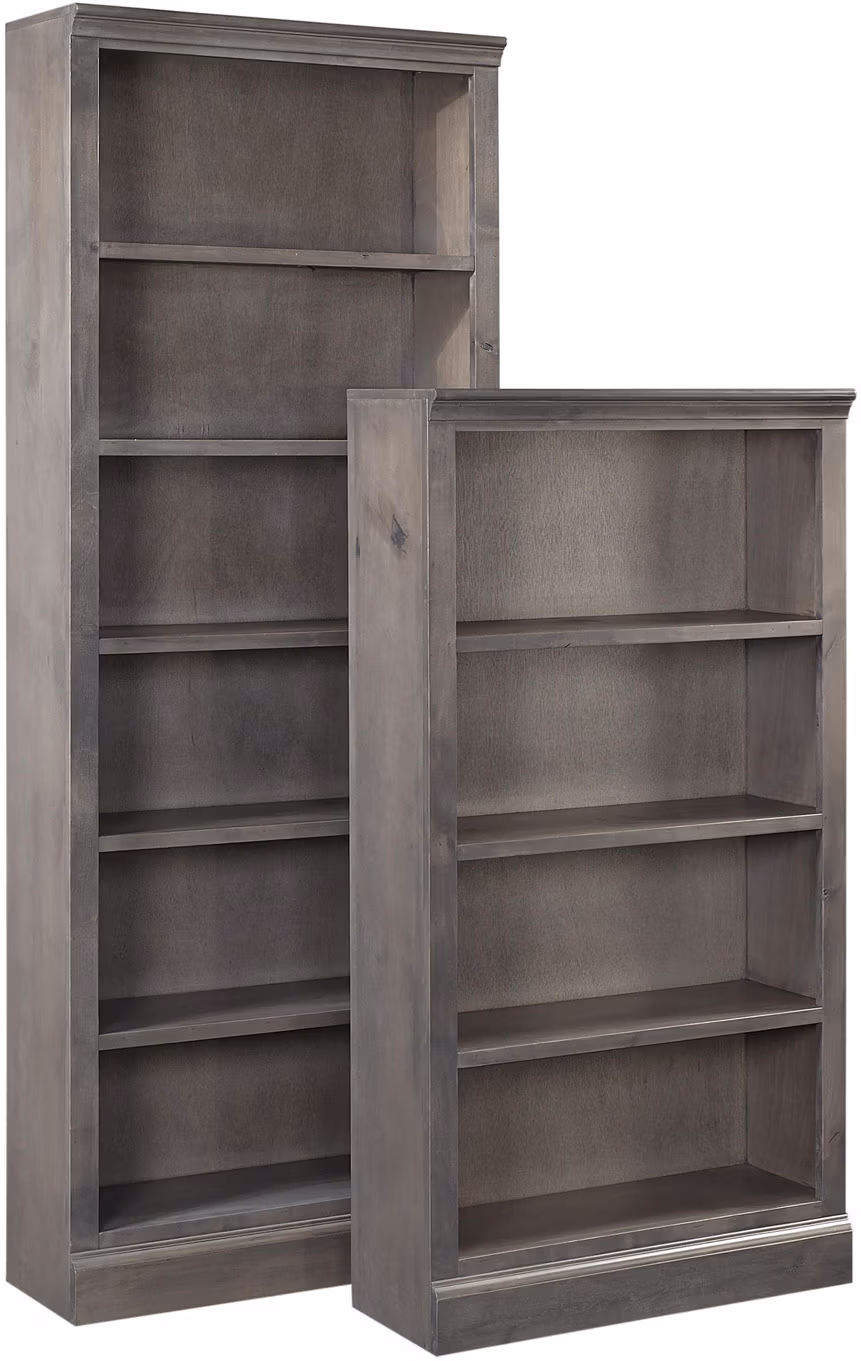 Churchill 74" Bookcase W/ 4 Fixed Shelves