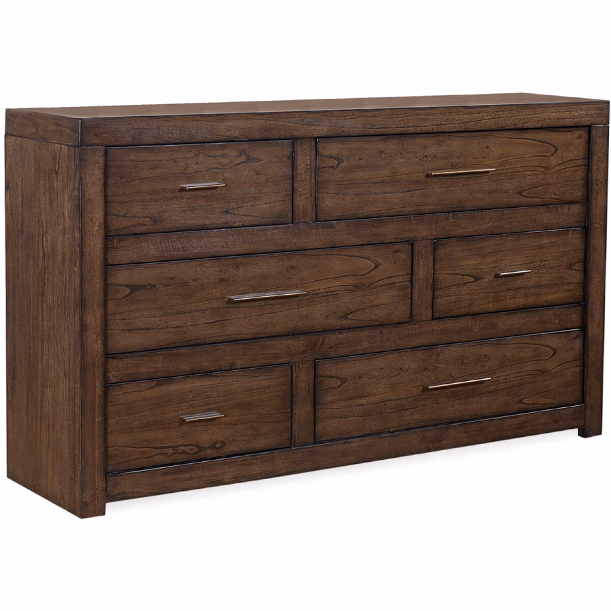 Modern Loft 6 Drawer Dresser IML-453-BRN-1 IML-453-BRN-1 - Image 2