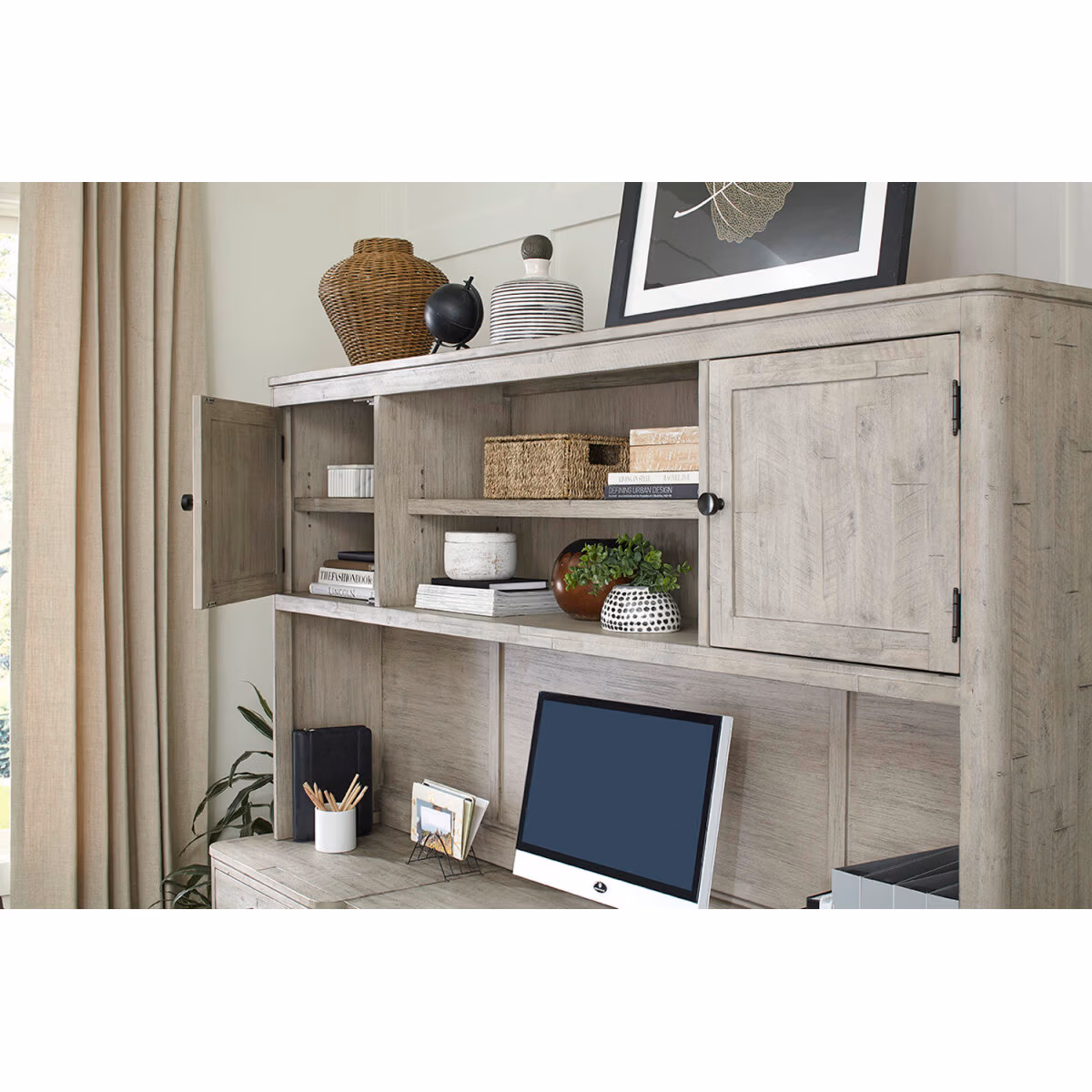 Zane Credenza & Hutch I256HOGRP3 - Image 6
