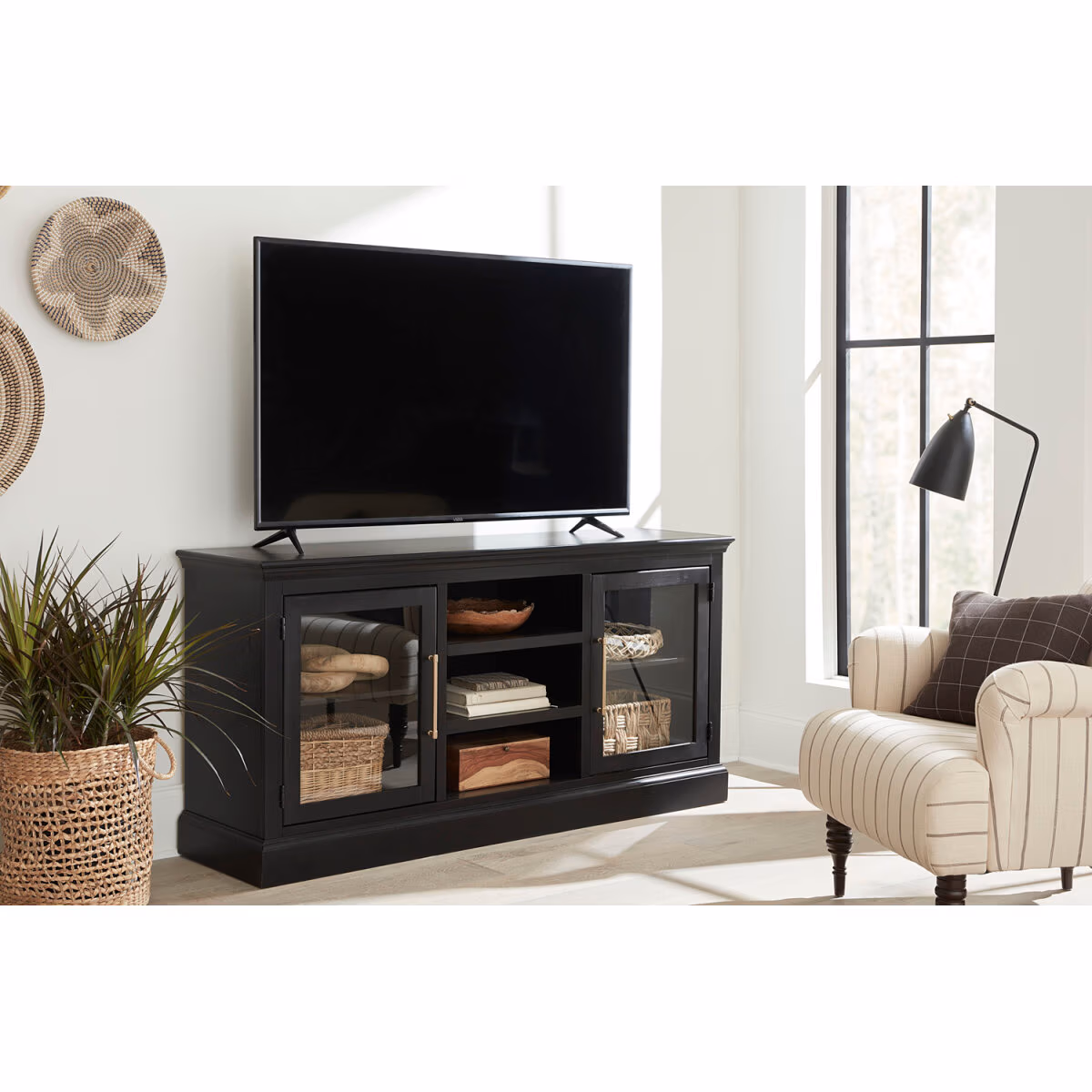 Byron 66" Console W/ 2 Doors MBB1241-BLK MBB1241-BLK - Image 3