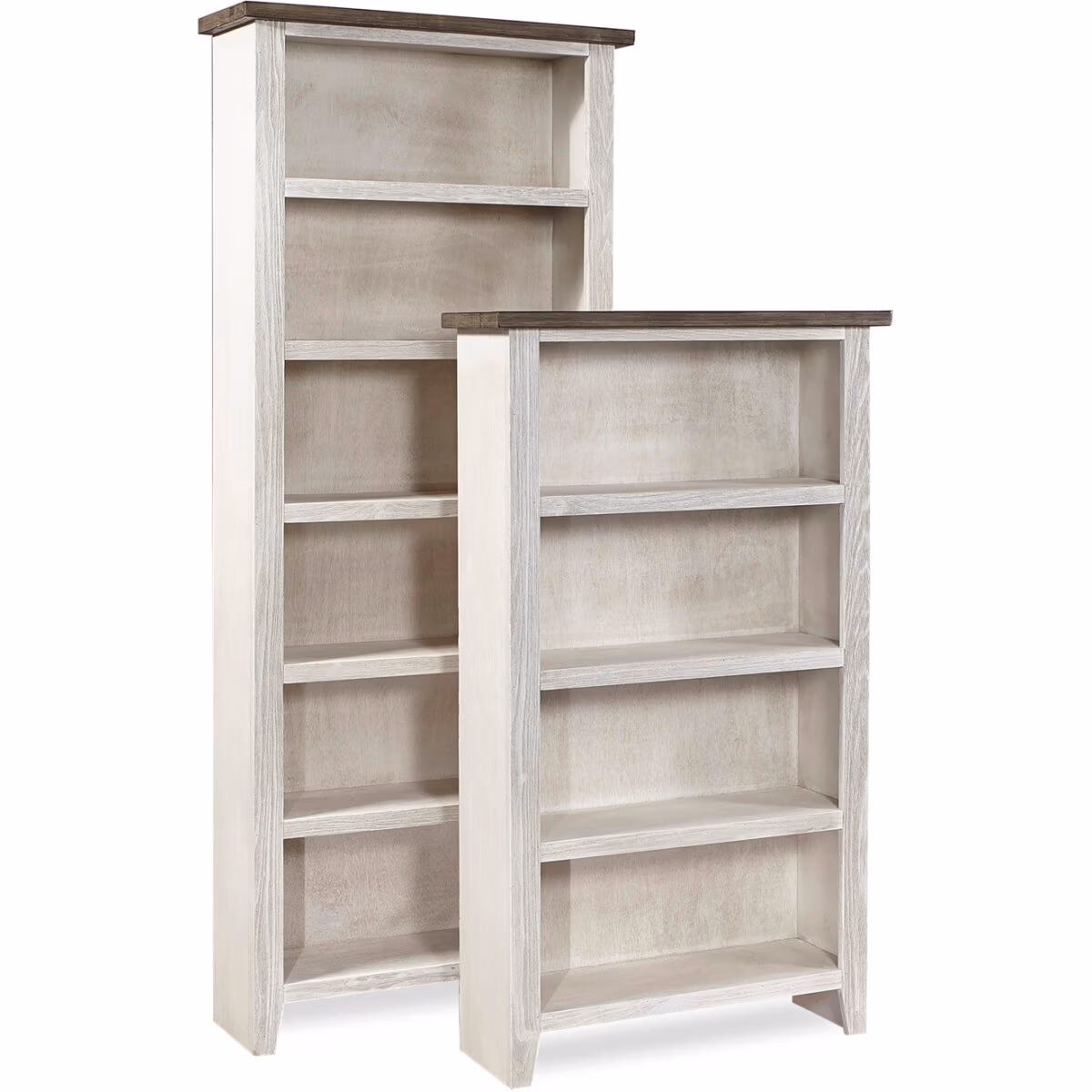 Eastport 48" Bookcase W/ 2 Fixed Shelves WME3448-DBK - Image 4
