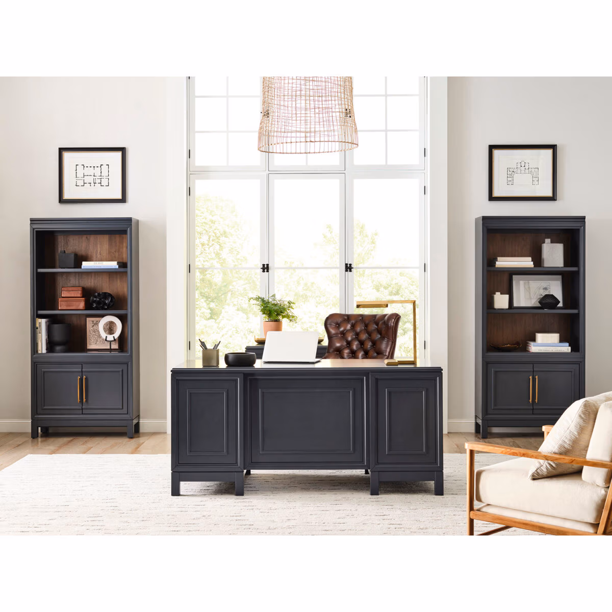 Jefferson Exec Chair Burnished Umber A15-3680 - Image 11