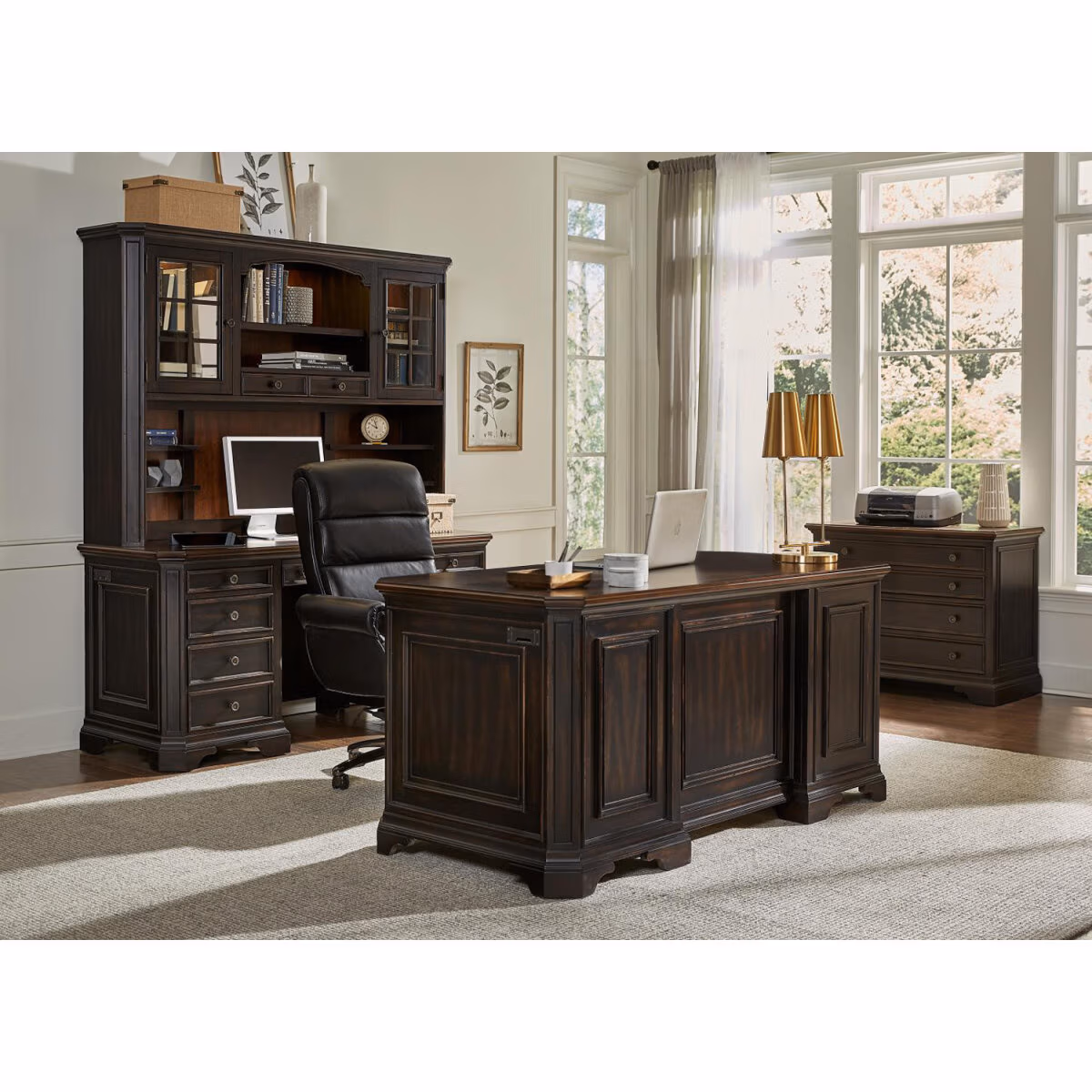Hampton 66" Executive Desk I242-303 - Image 4