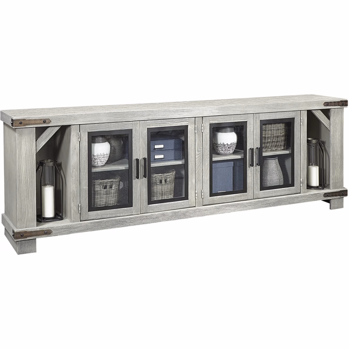 Sawyer 98" Console W/ 4 Doors WDO1270-BDL - Image 6