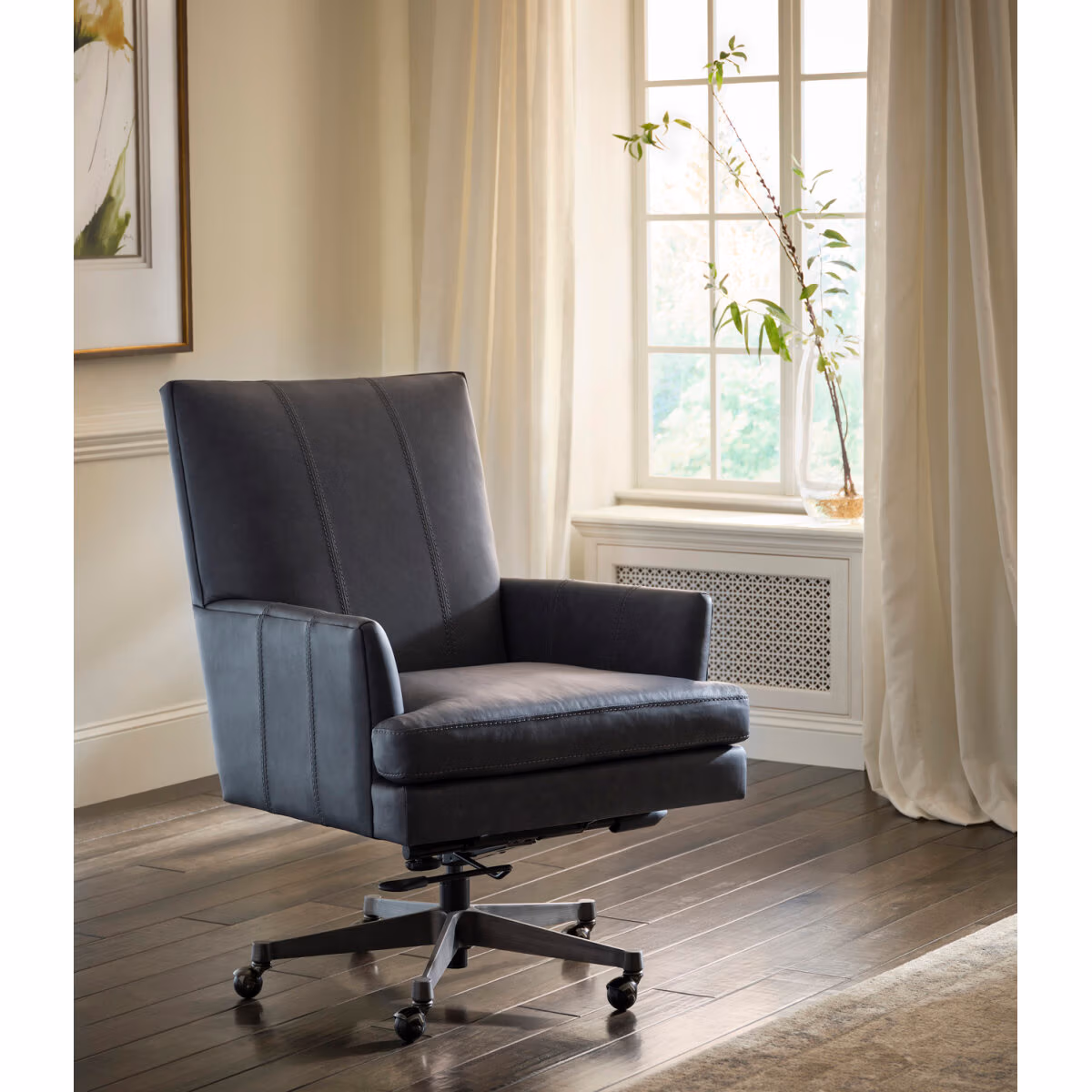 Adler Exec Chair Venetian Blue A18-3681 - Image 10