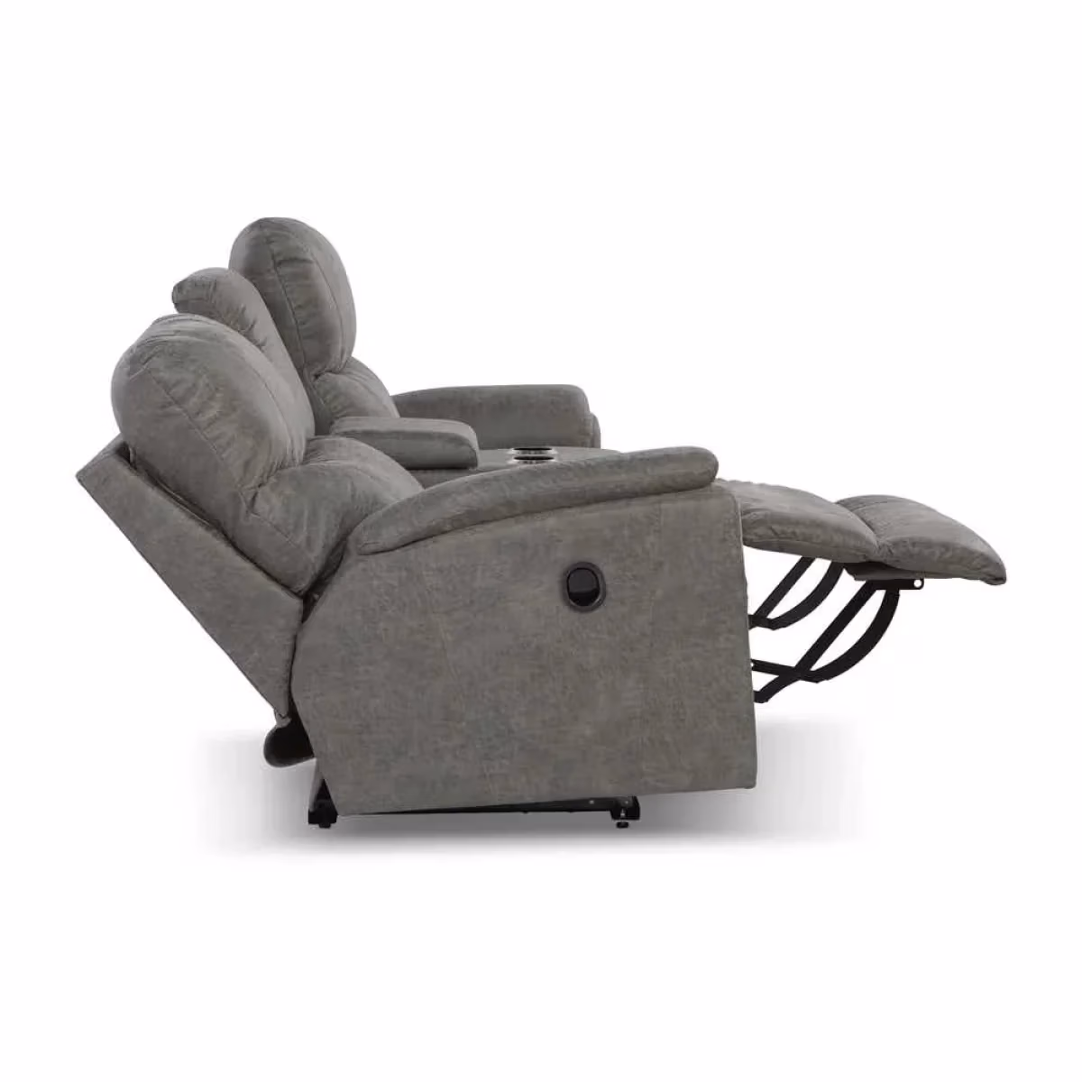 Trouper Reclining Loveseat w/ Console - 449724 - Image 5
