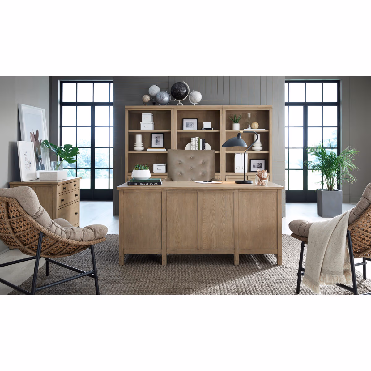 Reese Exec Chair Ardent Iron A14-3680 - Image 10