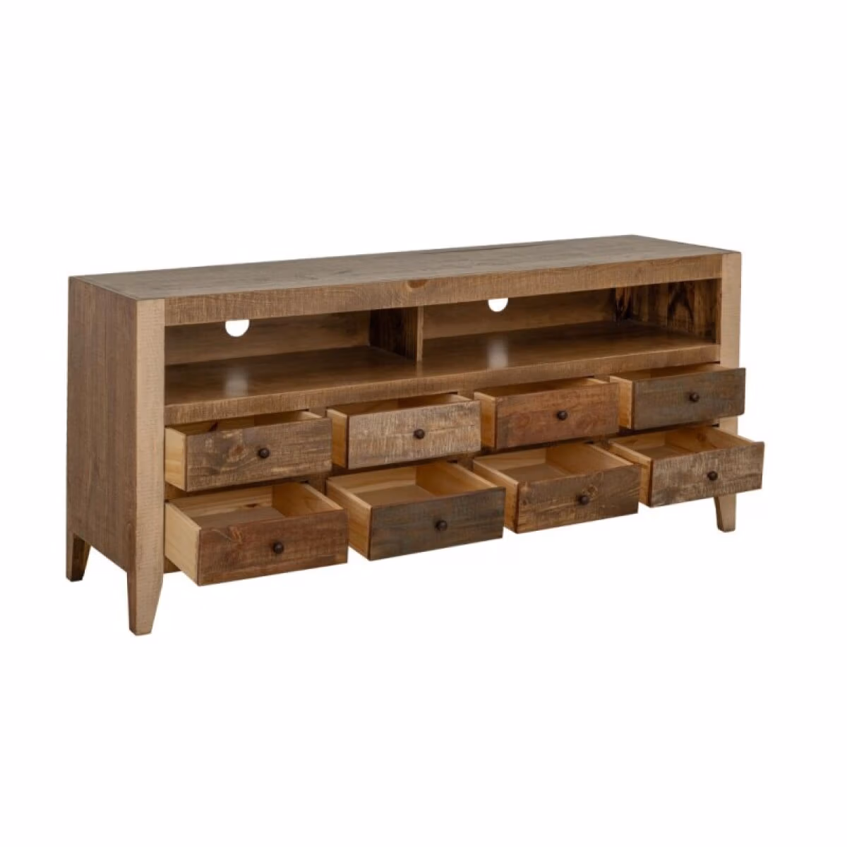 Antique 8 Drawer TV-Stand - Image 3