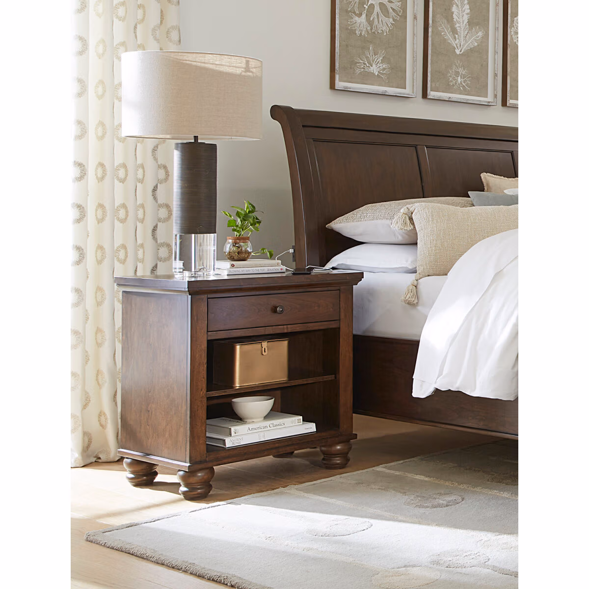 Cambridge 1 Drawer Nightstand ICB-451-CLC-1 - Image 3