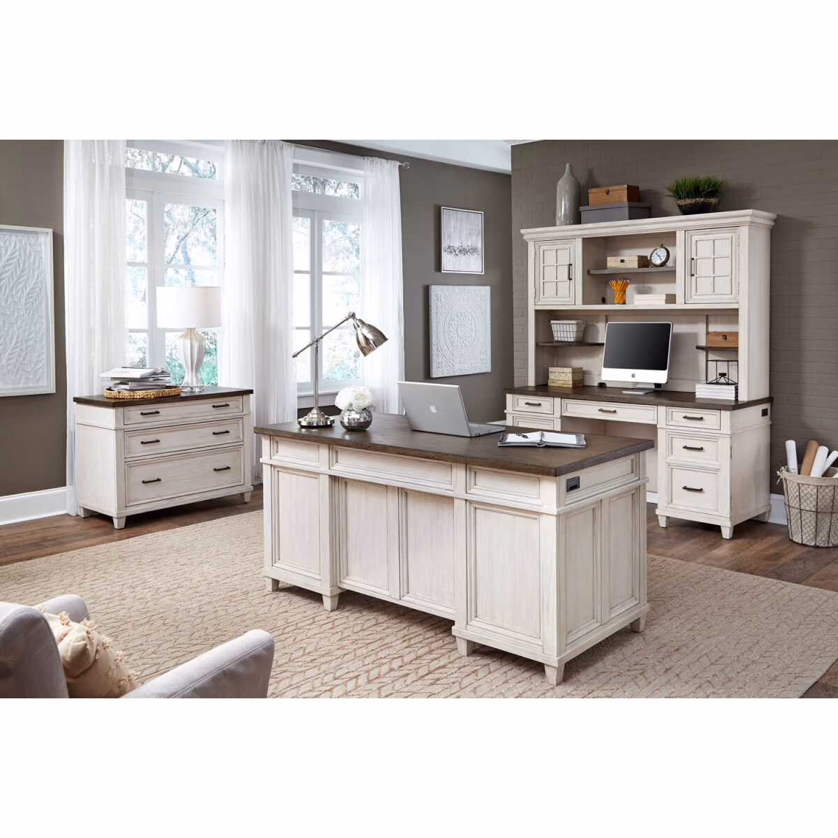 Caraway 66" Executive Desk I248-303-1 - Image 5