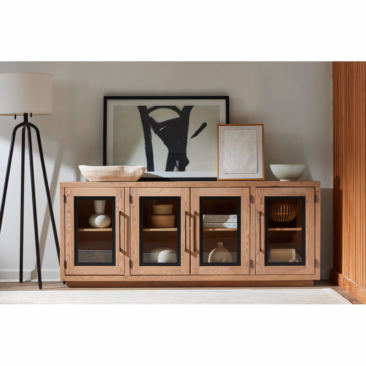 Paige 74" Console W/ 4 Doors - Image 4