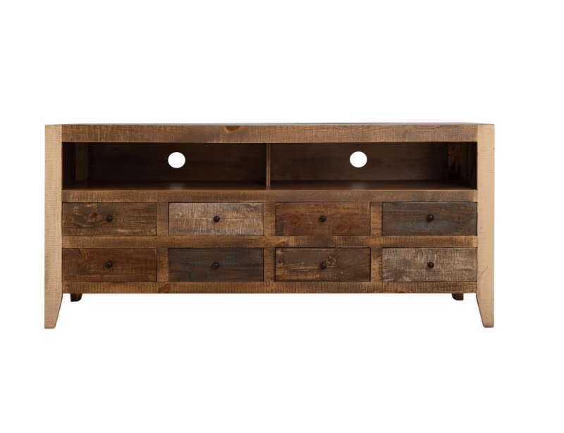 Antique 8 Drawer TV-Stand