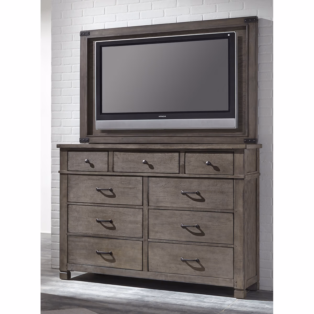 Tucker Tv Frame With Tv Mount For -455 - Image 8