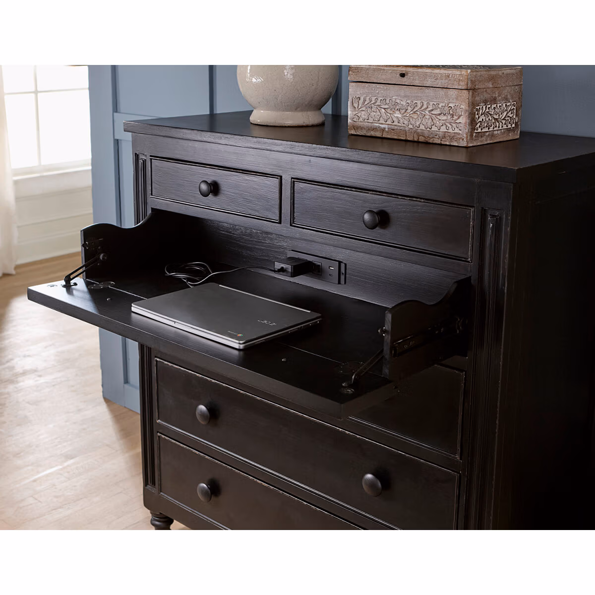 Caroline Secretary Chest I3210-485-BCK - Image 4