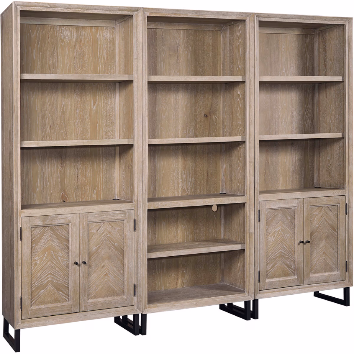 Harper Point Door Bookcase IHP-332-KHA - Image 5
