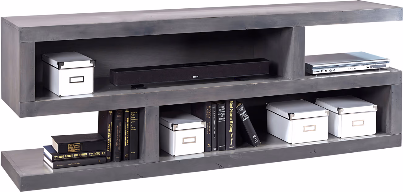 Contemporary Alder 74" Open S Console DL1075GRP
