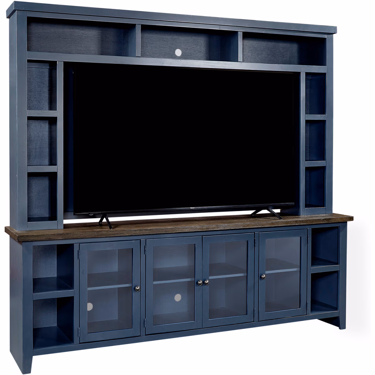 Eastport 97" Console W/ 4 Doors WME1270-DBK - Image 4