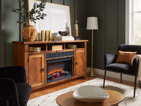 Alder Grove 63" Fireplace Console DG1901GRP1 - Image 3