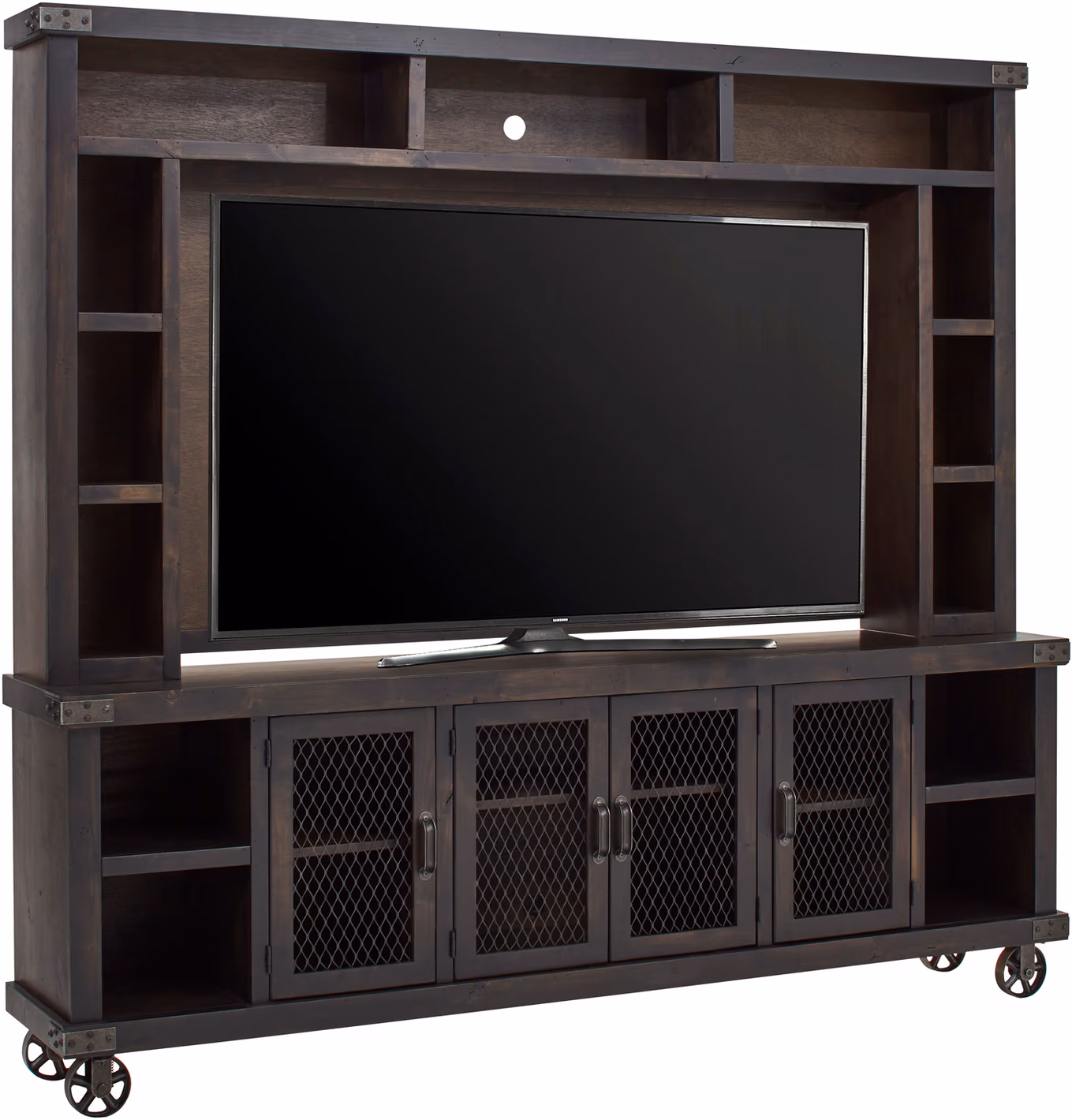 548affd4932408d3dce31e8b6c791930 Industrial 96" Console & Hutch WMNHEGRP1 - Image 1