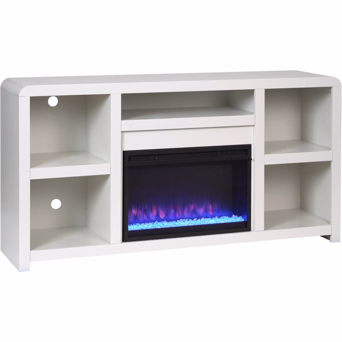 Taylor 66" Fireplace Console MYY1940-WHI - Image 8