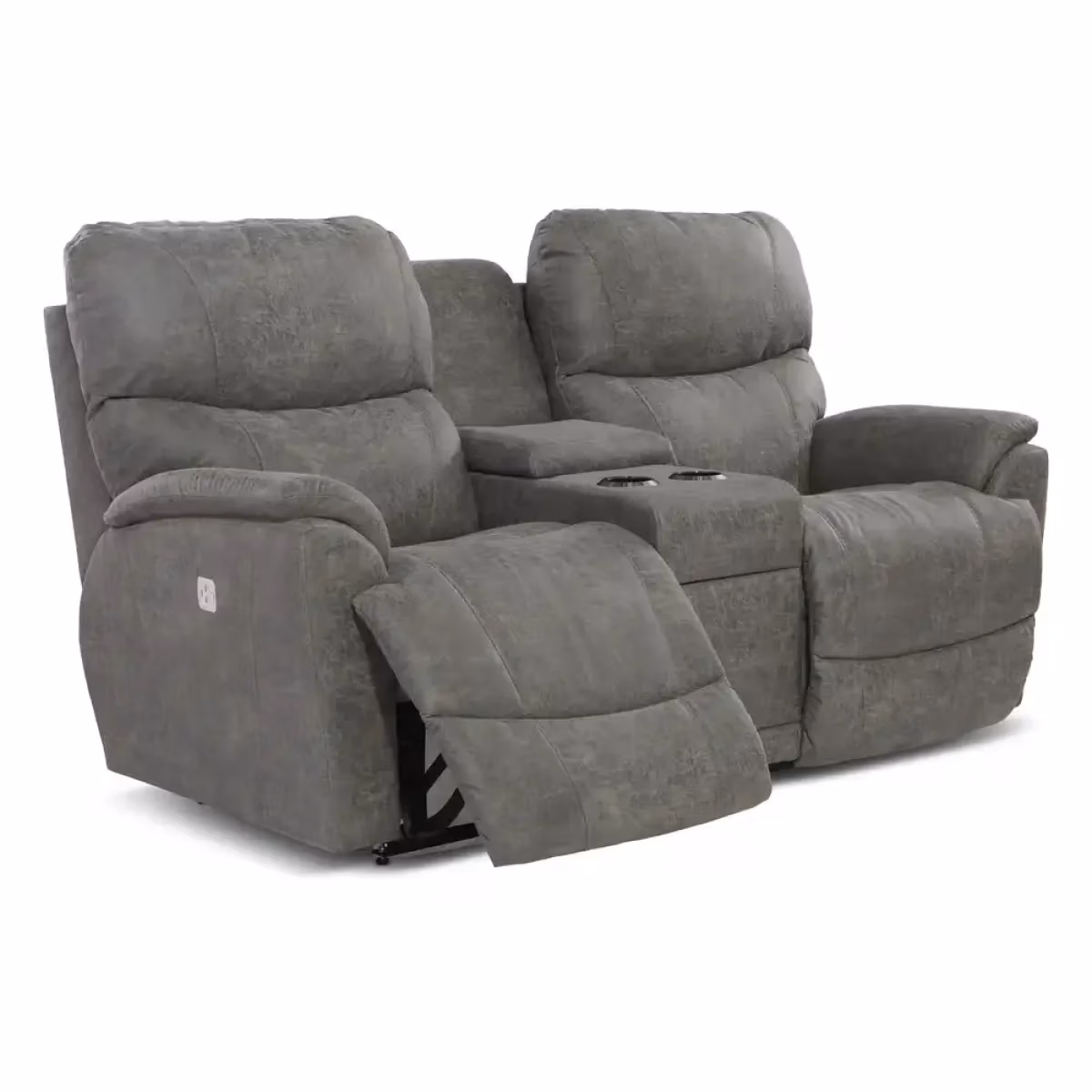 Trouper Power Reclining Loveseat w/ Headrest & Console - U49724 - Image 5