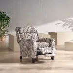 Rheeves High Leg Reclining Chair - 295458 - Image 3