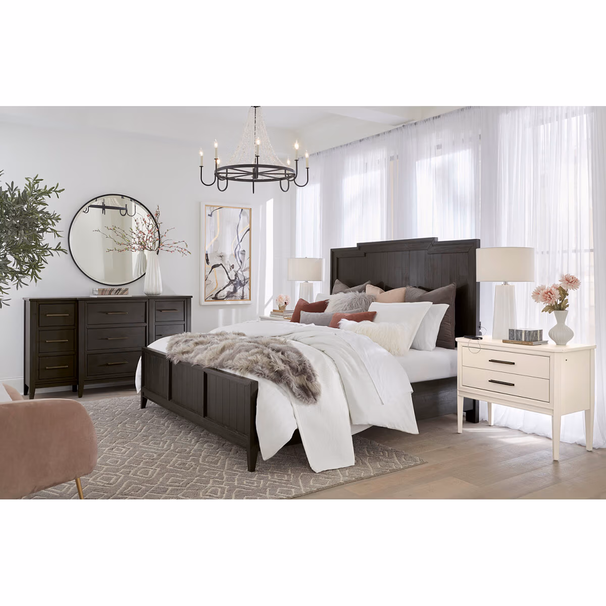 Camden White Liv360 Nightstand I631-449 - Image 4