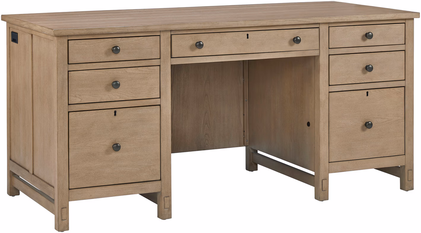 Emerson 66" Executive Desk I3017-303