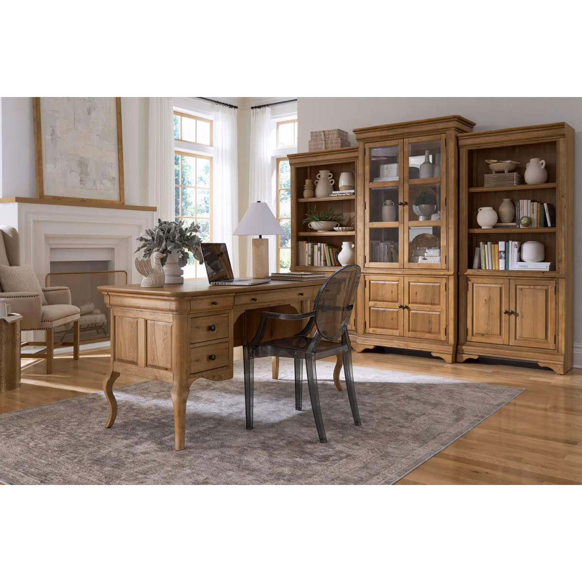 Chateau Philippe 64" Half Ped Desk I3290-371 - Image 4