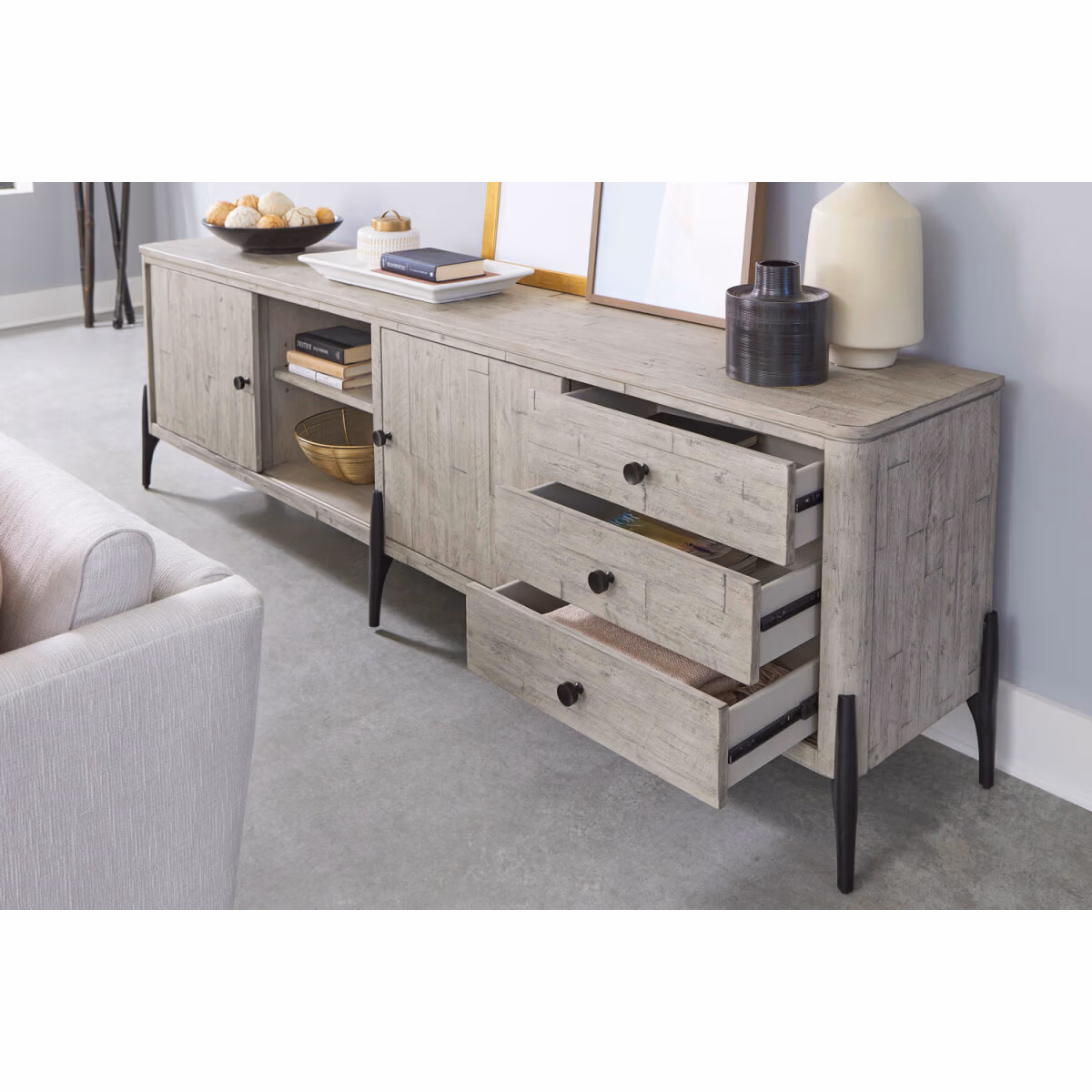 Zane 95" Console I256-296 - Image 4