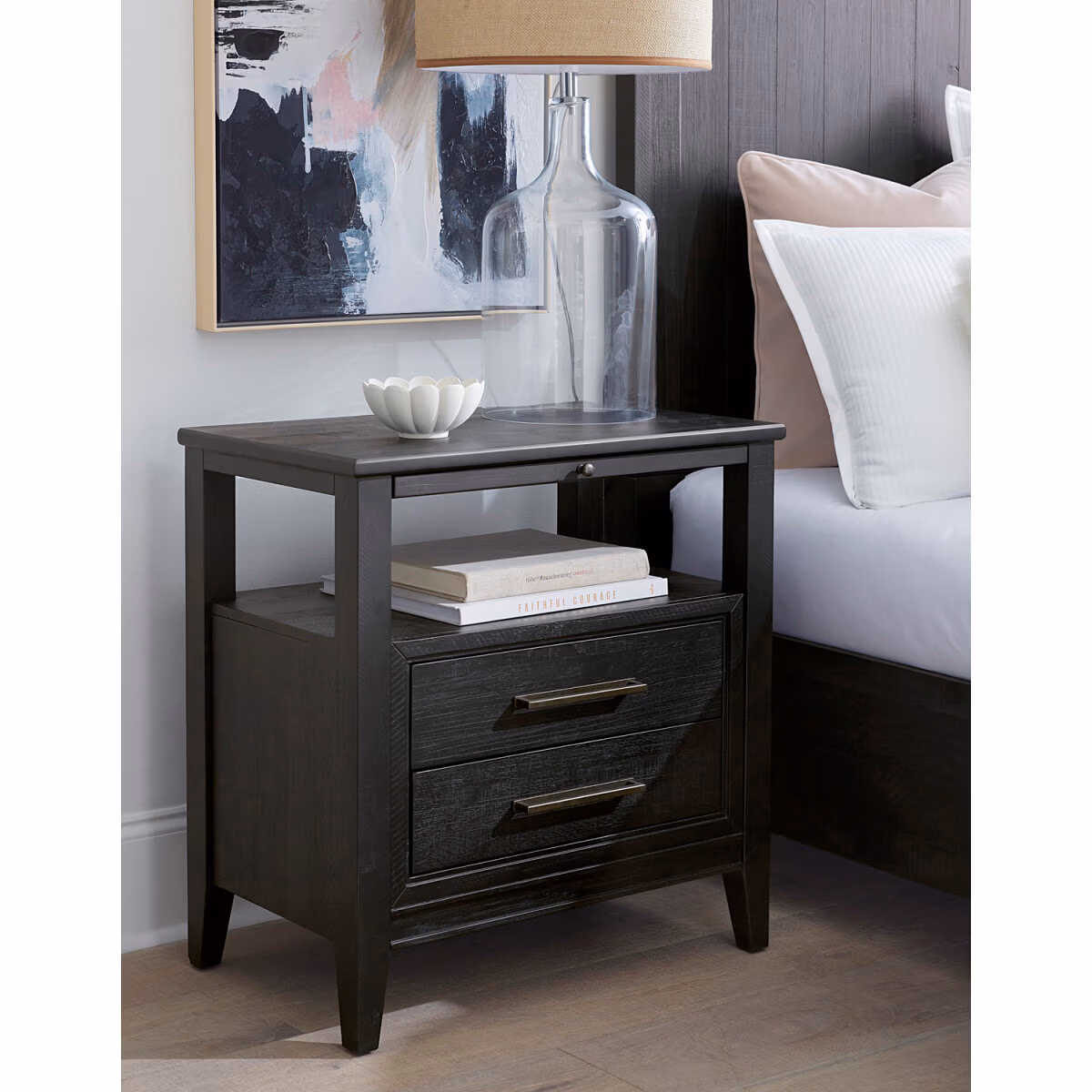 Camden 2 Drawer Nightstand I631-450 - Image 3