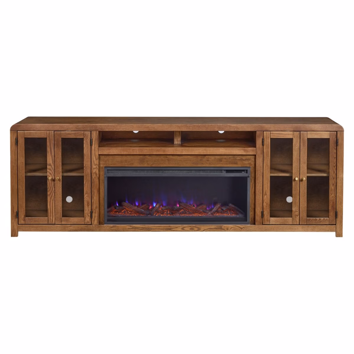 Cooper 96" Fireplace Console KOO1970-DKC - Image 5