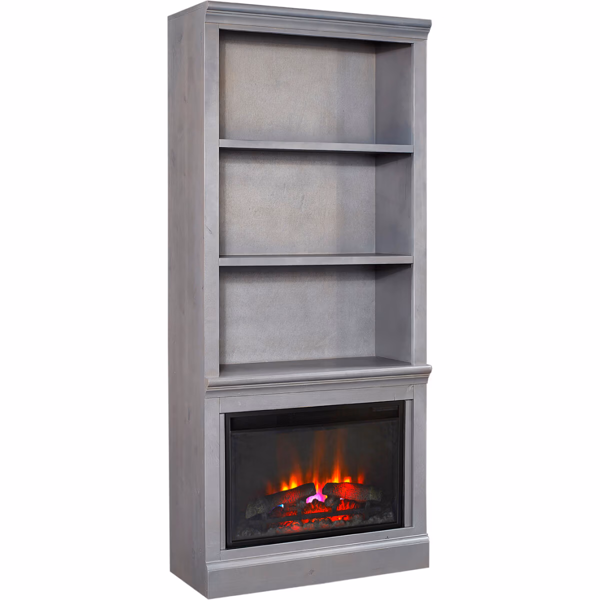 Churchill 74" Fireplace Display Case DR3472F/12-GHT - Image 2