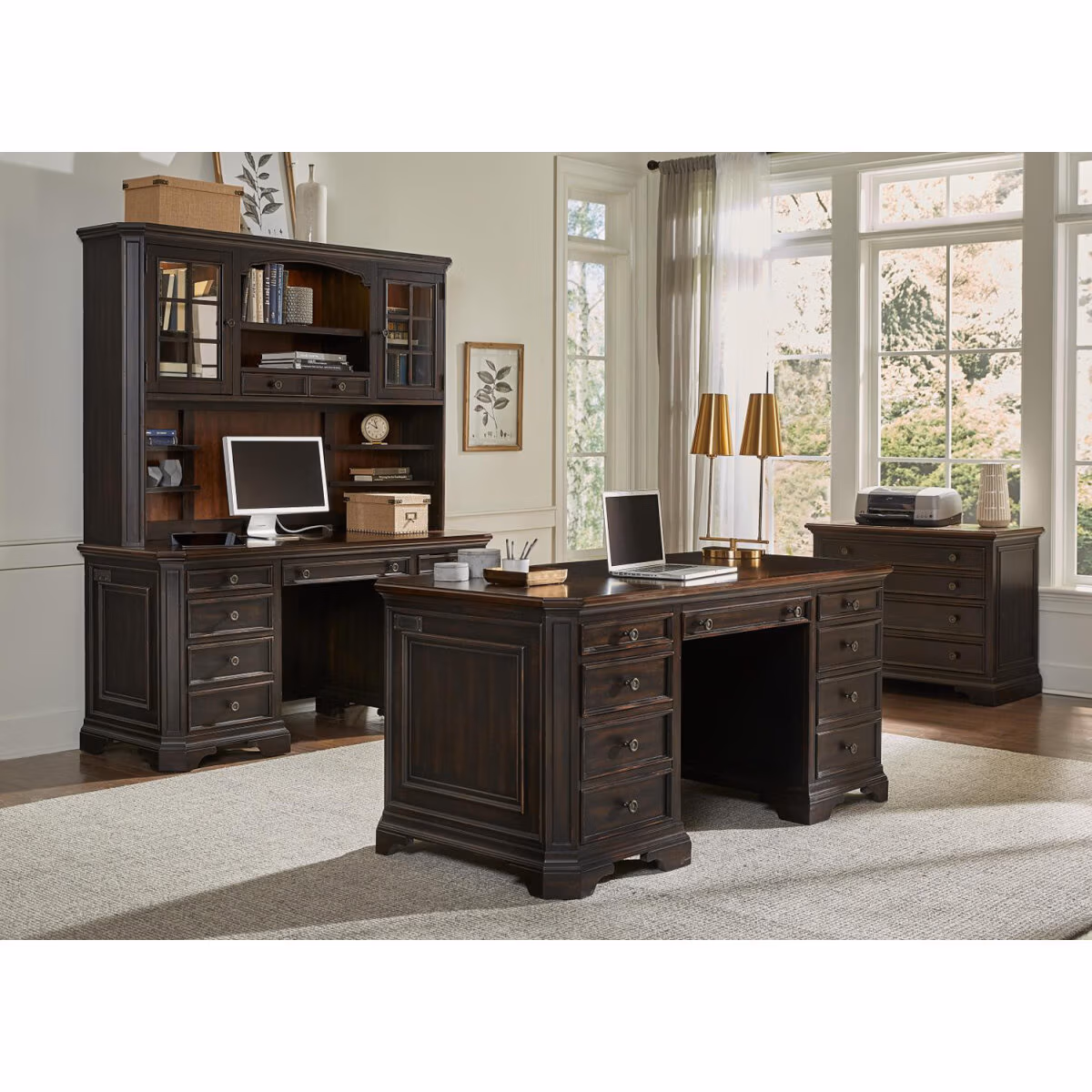 Hampton Credenza & Hutch I242HOGRP1 - Image 5