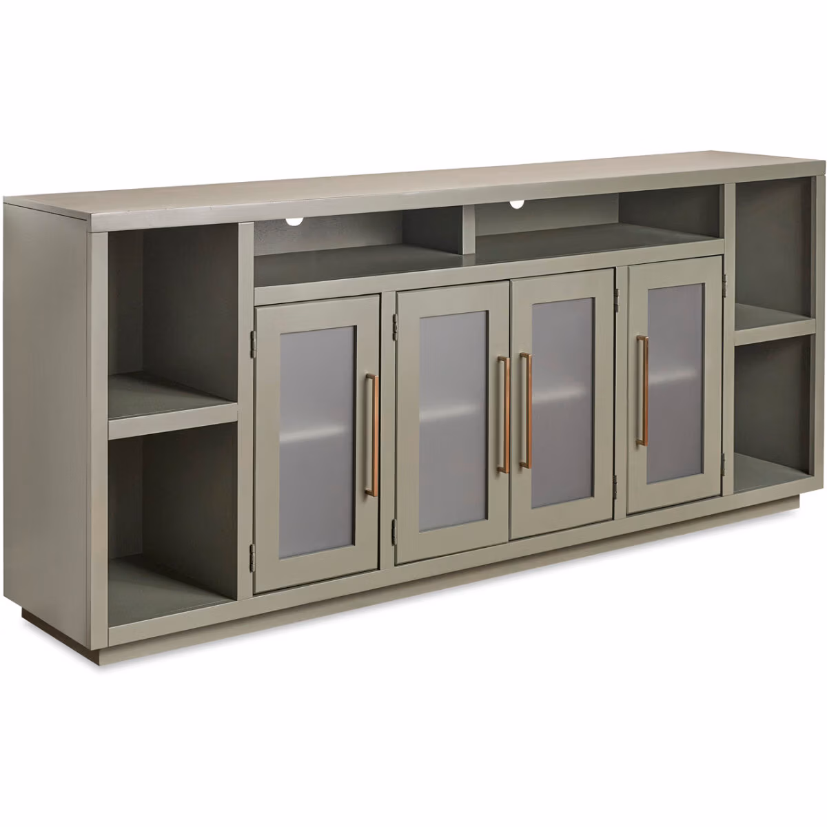 Perry 84" Console W/ 4 Doors MAA1260-GRN - Image 4