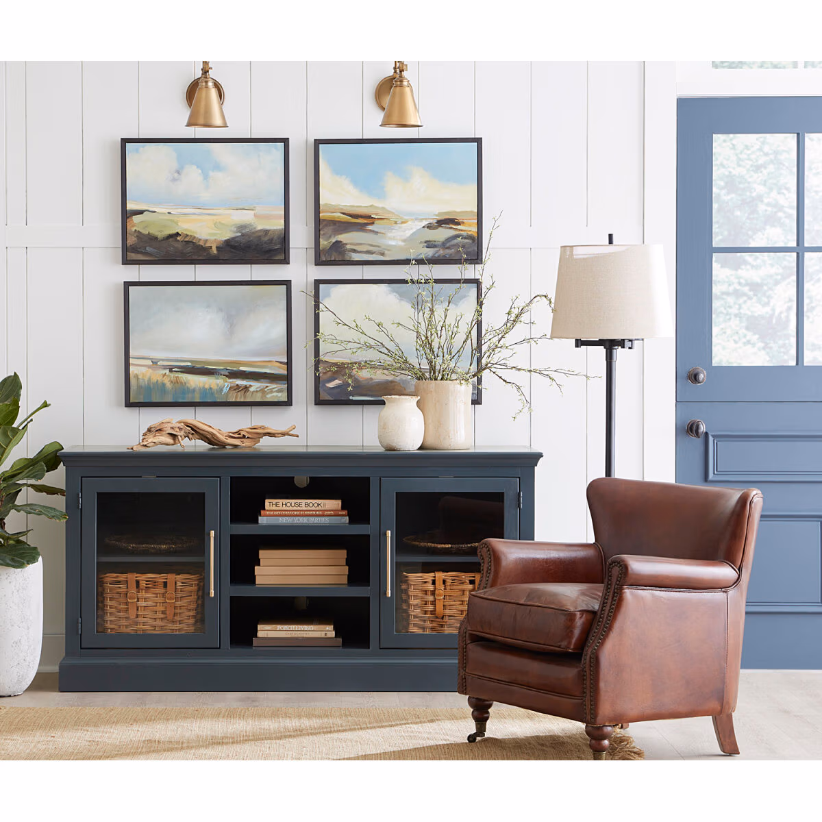 Byron 66" Console W/ 2 Doors MBB1241-BLK MBB1241-BLK - Image 5