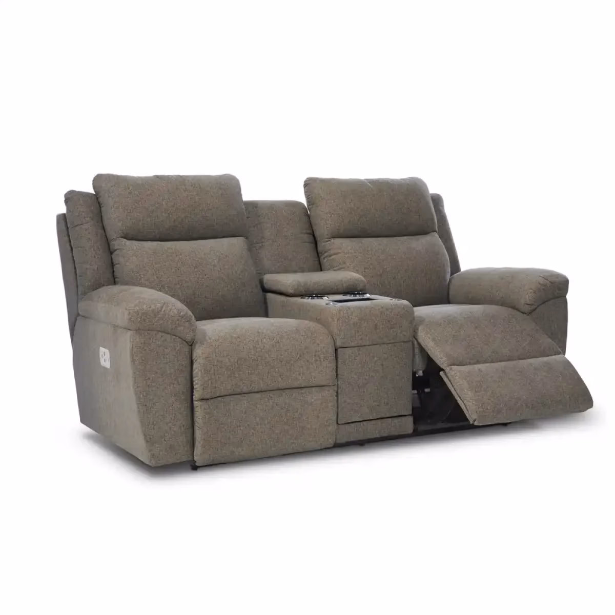 Joel Power Reclining Loveseat w/ Headrest & Console - U49761 - Image 6