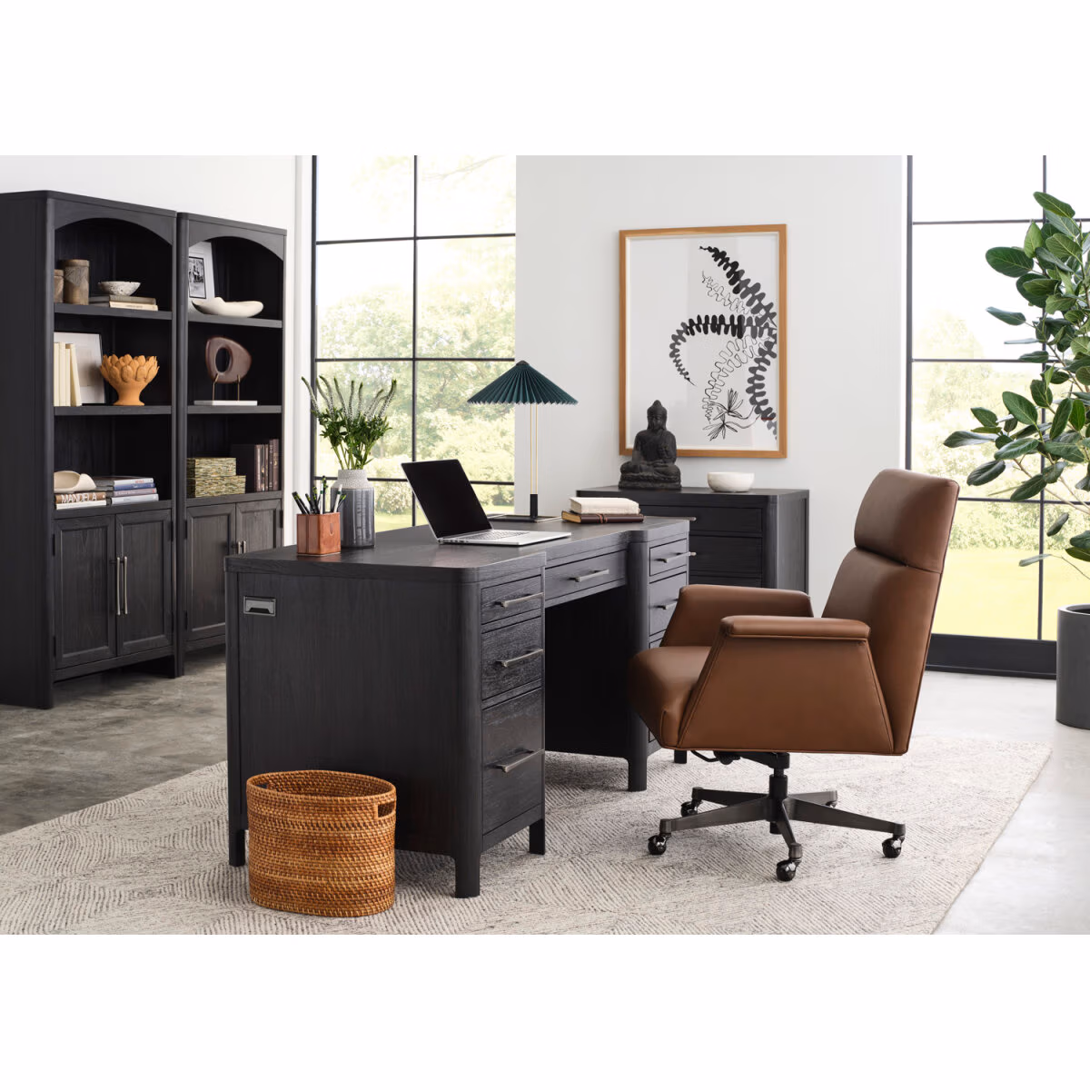 Skylar Exec Chair Ardent Chestnut A11-3680 - Image 11