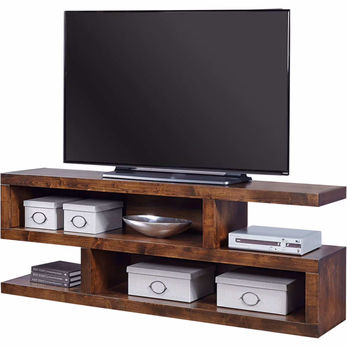 Contemporary Alder 74" Open S Console DL1075GRP - Image 4