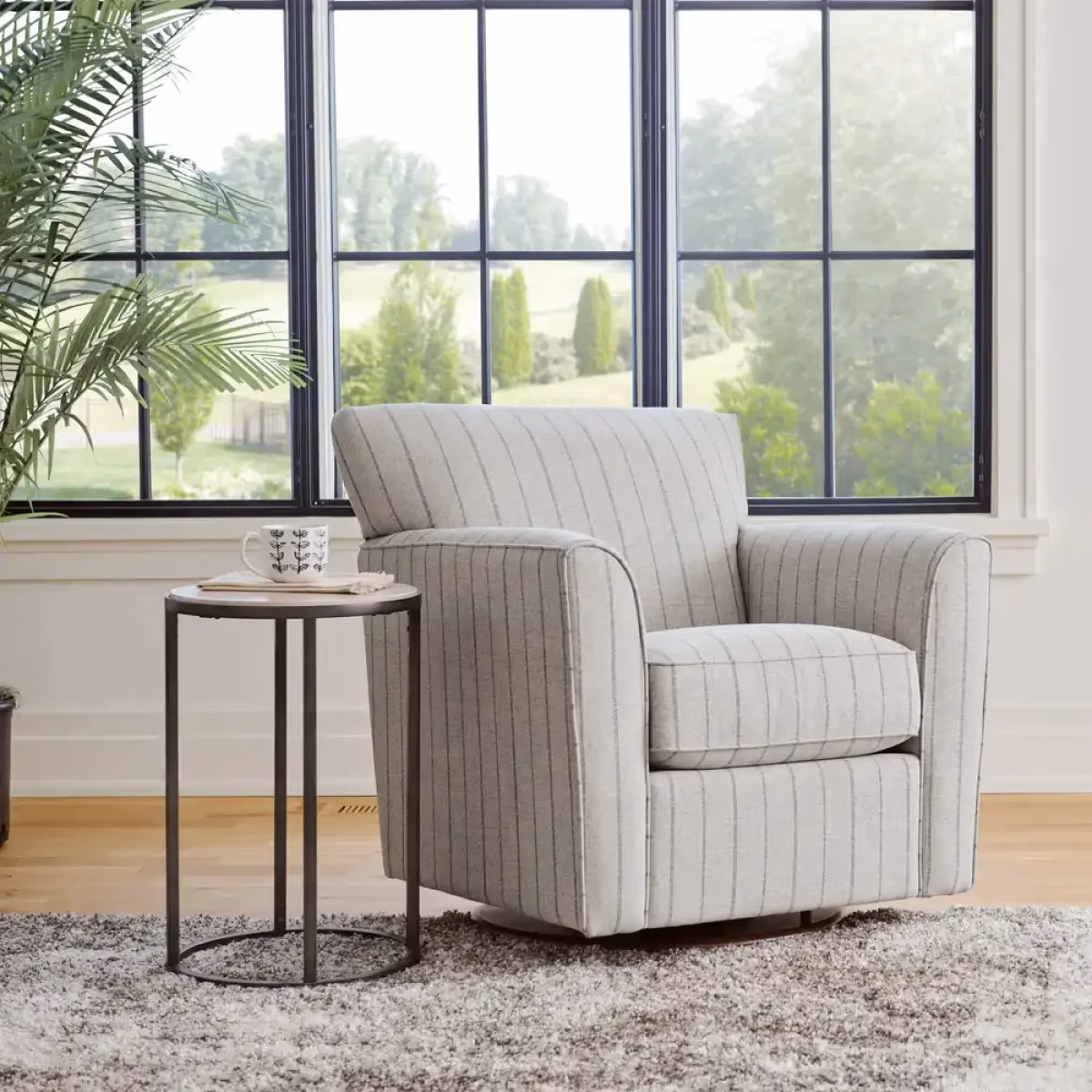 Allegra Swivel Gliding Chair - 225401 - Image 3