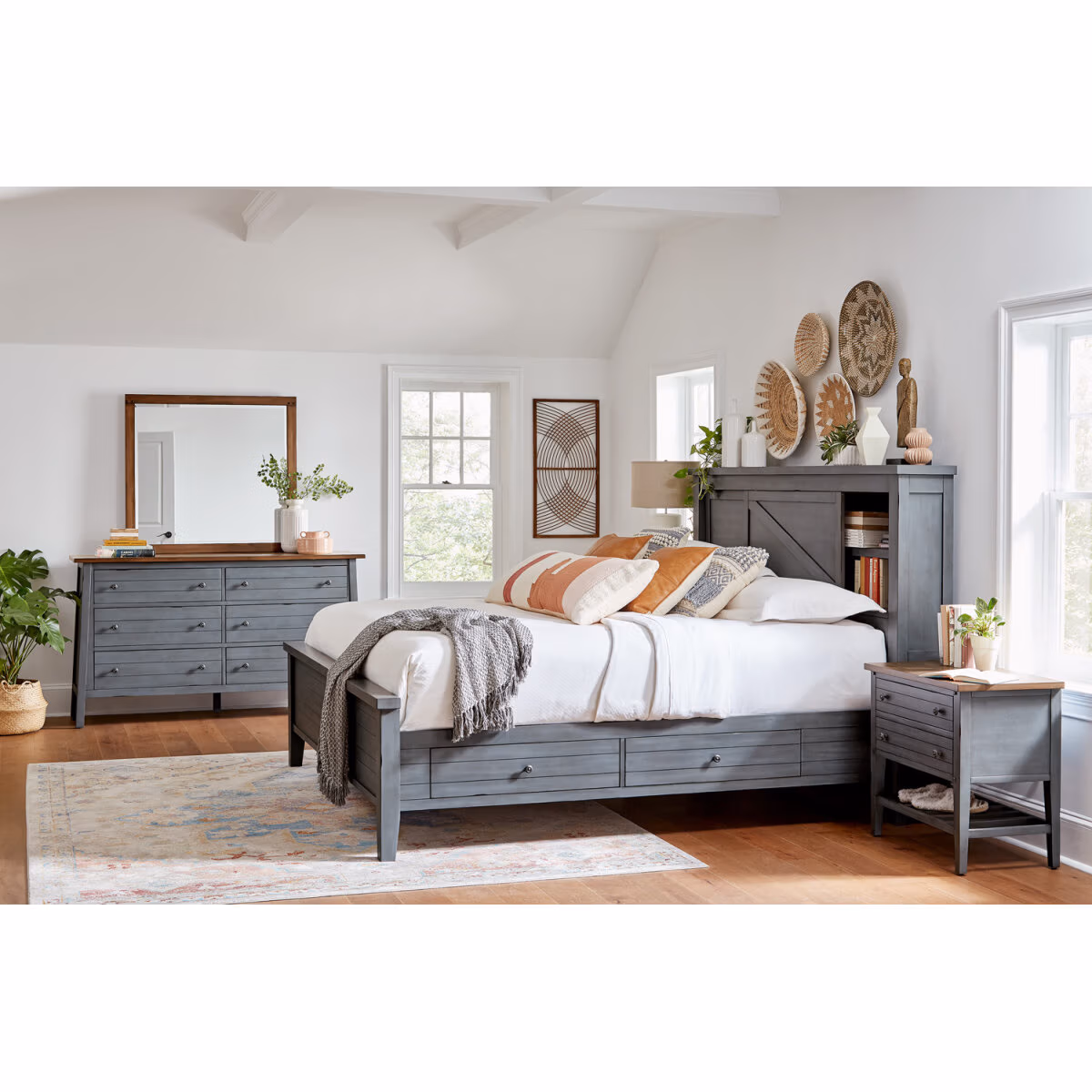 Pinebrook Bookcase Bed I629BRGRP1 - Image 3