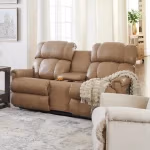 Pinnacle Power Wall Reclining Loveseat w/ Console Headrest & Lumbar - X39512 - Image 3